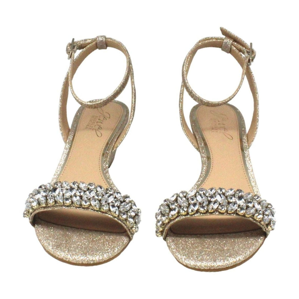 Jewel Badgley Mischka Bellevue Evening Wedge(Size 6 US)