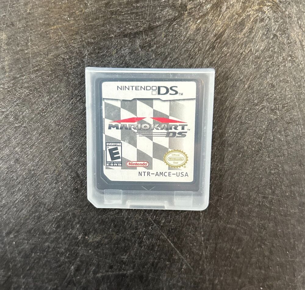 Mario Kart DS version for Nintendo DS NDS 3DS US Game Cartridges 2005 Tested-