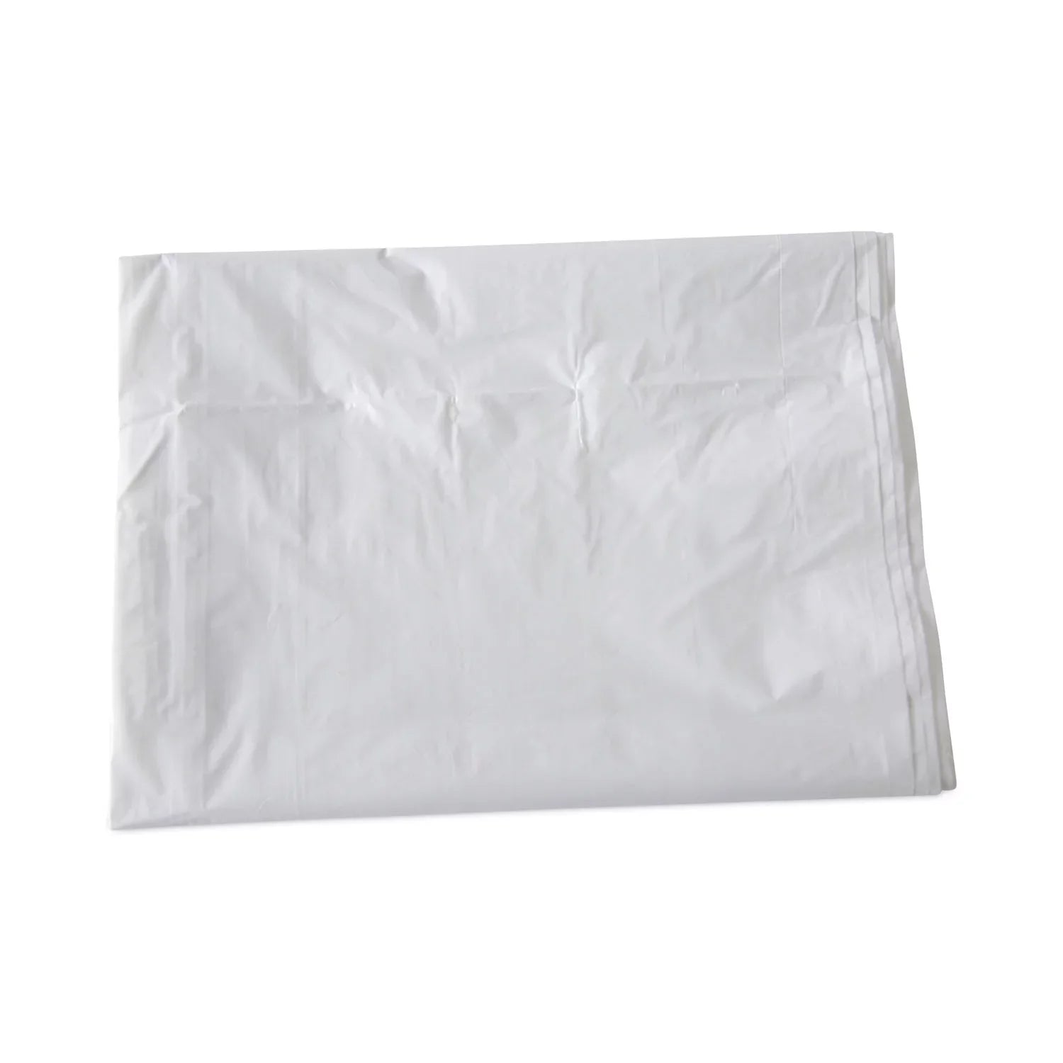 Boardwalk Linear Low Density Industrial Trash Bags, 60 gal, 0.9 mil, 38 x 58, White, 100/Carton