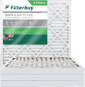 Filterbuy 12x12x2 MERV 8 Pleated HVAC AC Furnace Air Filters (4-Pack)