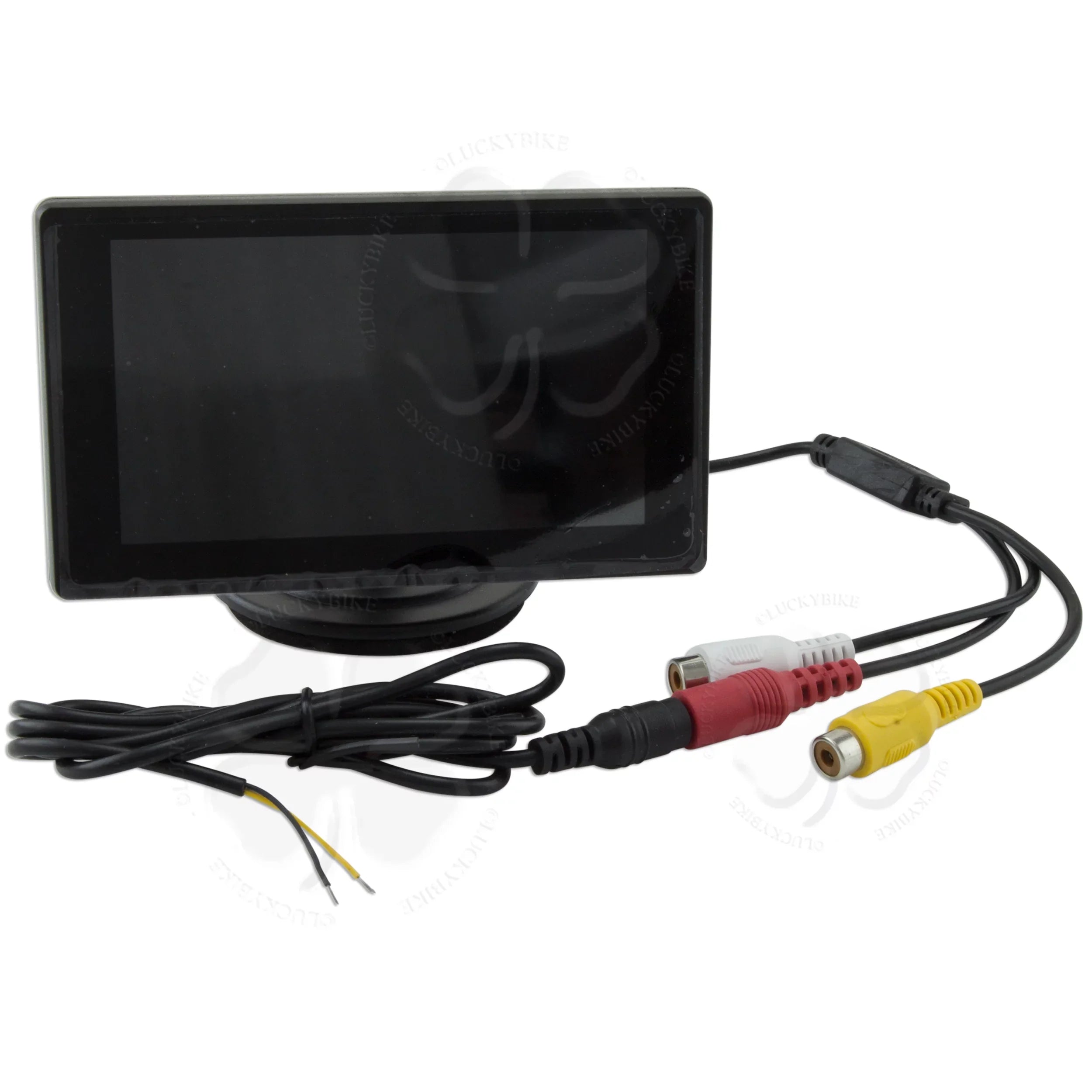 Screen VGA RCA LCD Color Backup Monitor Motorcycle Car Camera Auto 4.3 Inch