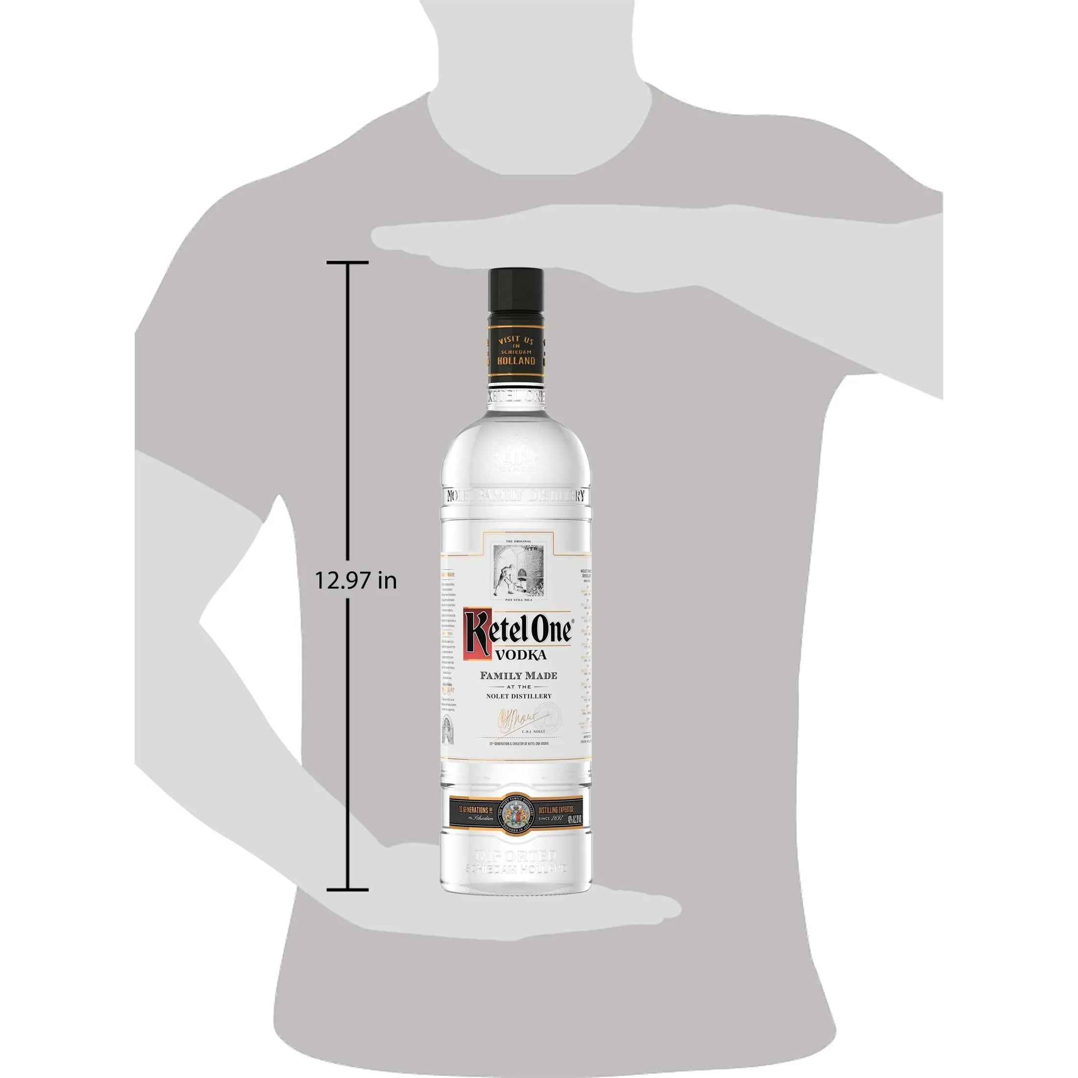 Ketel One Vodka, 1 L, 40% ABV